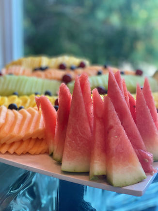 Watermelon and Fruit on the Artisanal Market