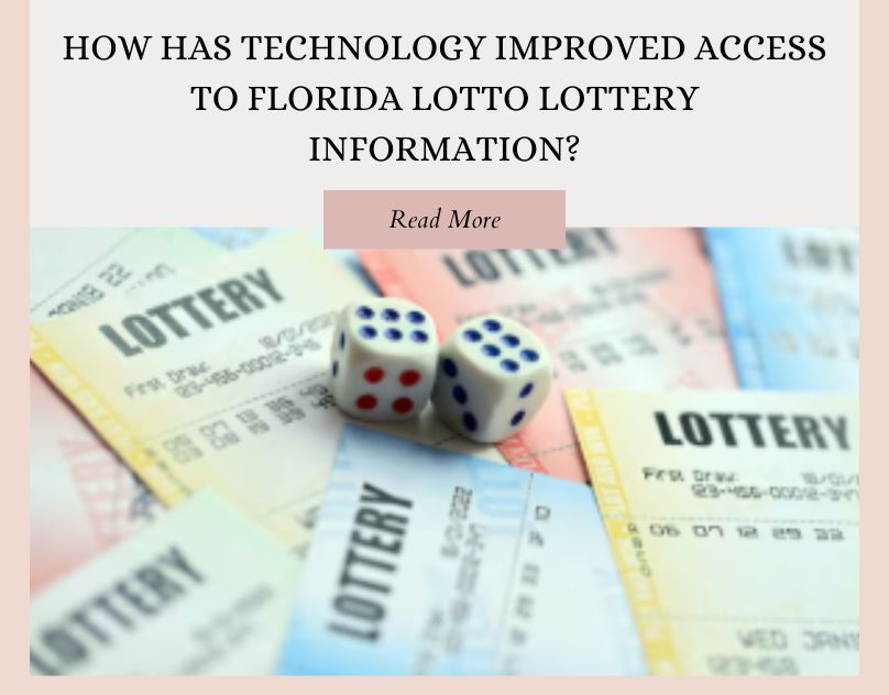 How Has Technology Improved Access to Florida Lotto Lottery Information?