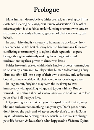 Many humans do not believe fairies are real, as if seeing confirms existence. Is seeing believing, or is it mere observation The other misconception is that fairies are kind, loving creatures who .png