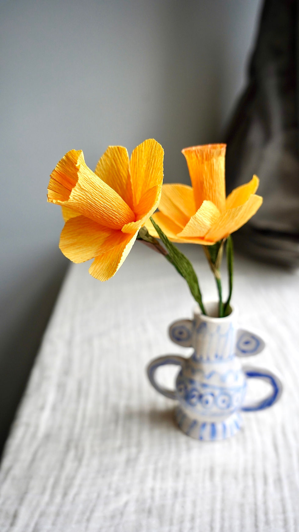 Thumbnail: Handmade Paper Flowers - Daffodils 