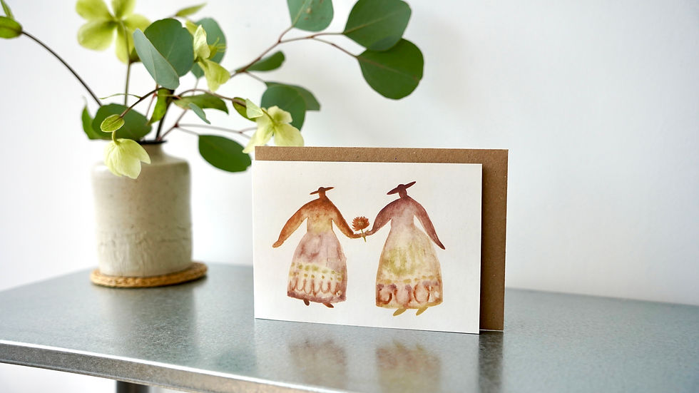Thumbnail: Hand in Hand Card 