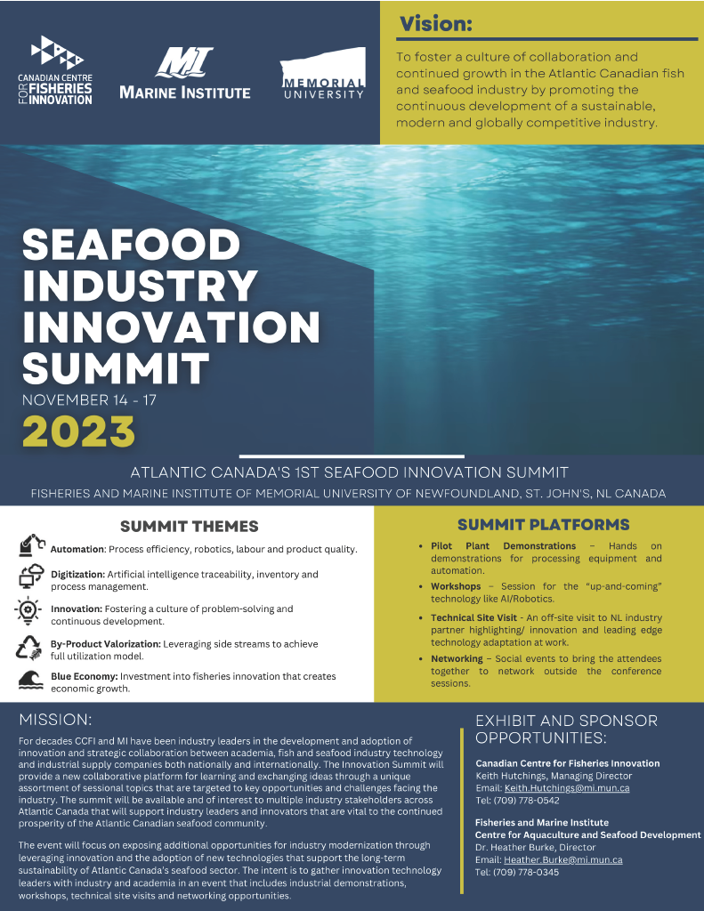 Seafood Innovation Summit 2023