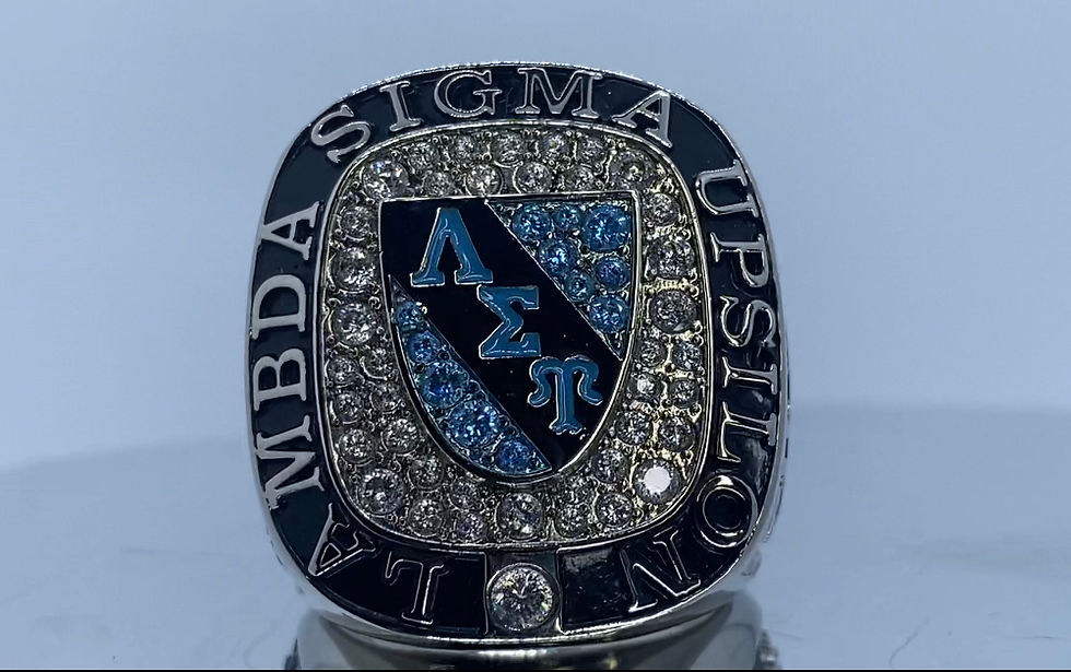Lambda Sigma Upsilon (AS IS ) Silver Shield EDITION The Ring Creator