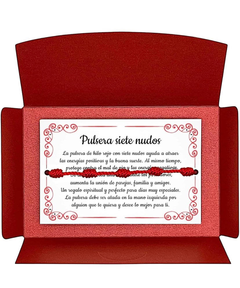 PULSERA 7 NUDOS “No te rindas”