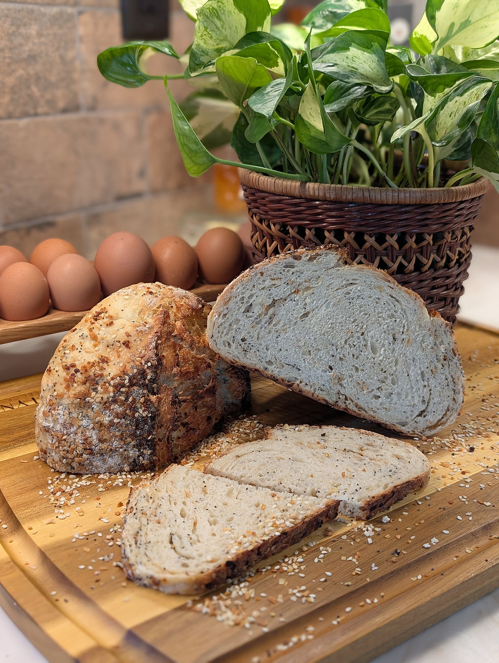 Thumbnail: Fresh Bread: Everything Bagel