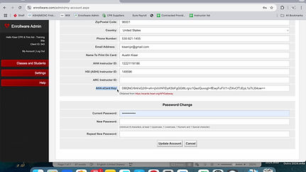 Enrollware Videos | Kiser CPR - AHA
