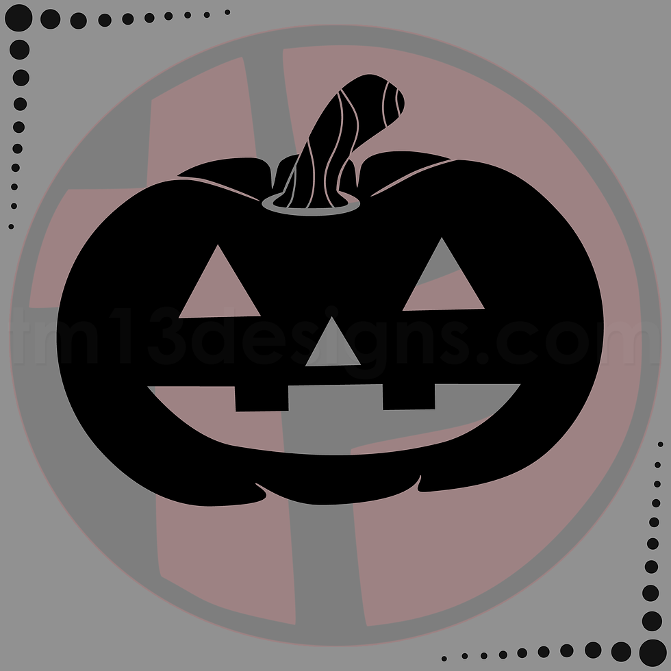 Cute Pumpkin Decal