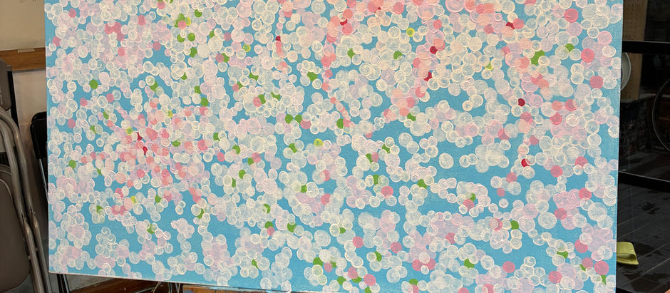 Abstract painting - Spring