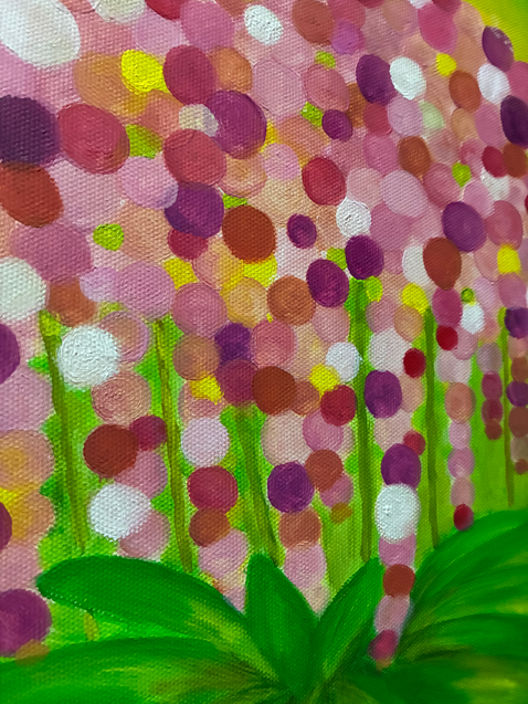 「生命のリズム」40 cm x 30 cm