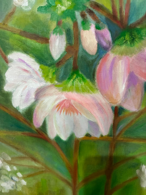 溶けゆく花