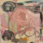 Maria Owens - acrylic, pencil, collage on canvas