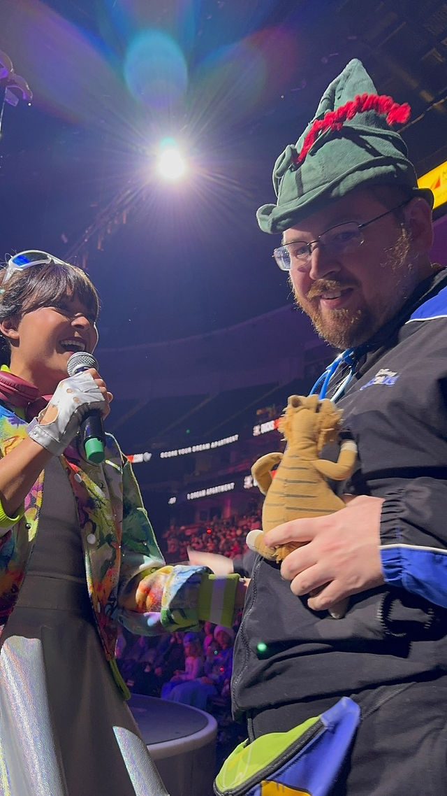 Josh at Disney on Ice!