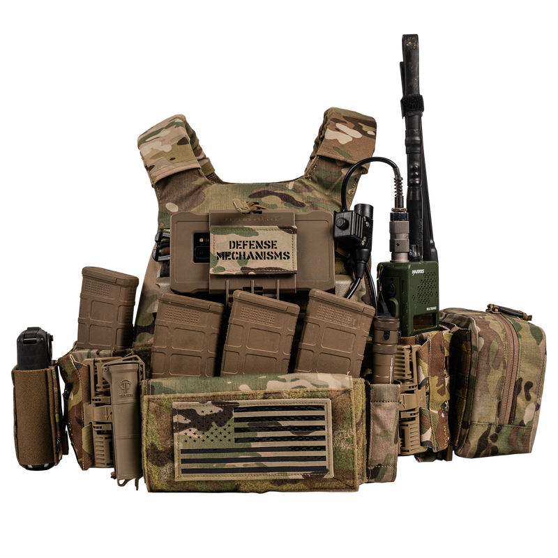 Thumbnail: Defense Mechanisms Side Ride Flashlight Pouch