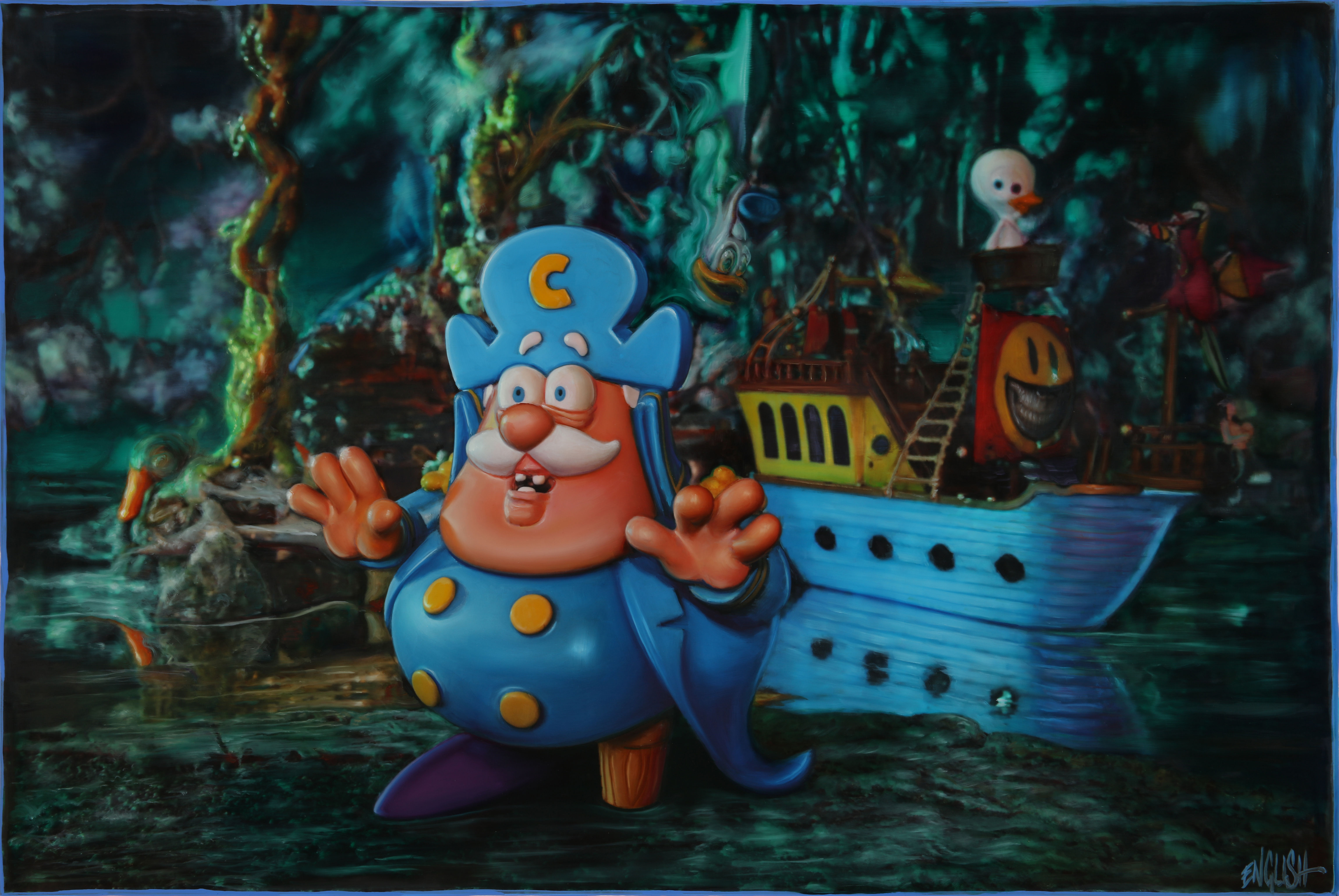 Captain Cornstarch In Delusionville