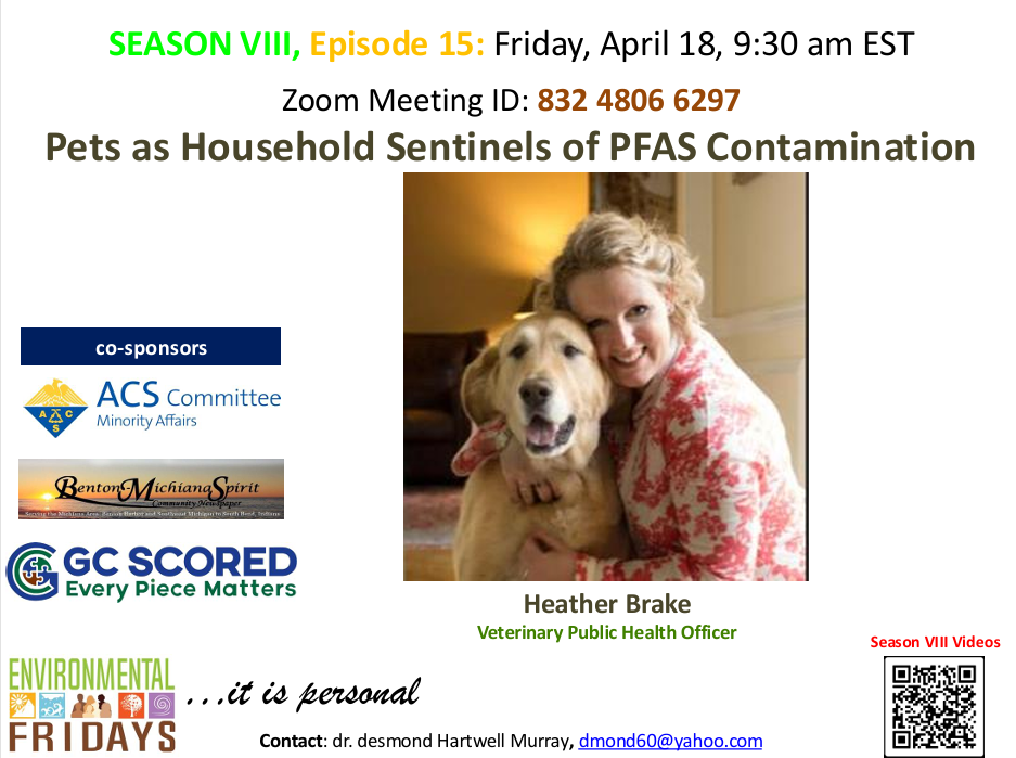 Environmental Stories of a Science Journalist: Pets as Household Sentinels of PFAS Contamination