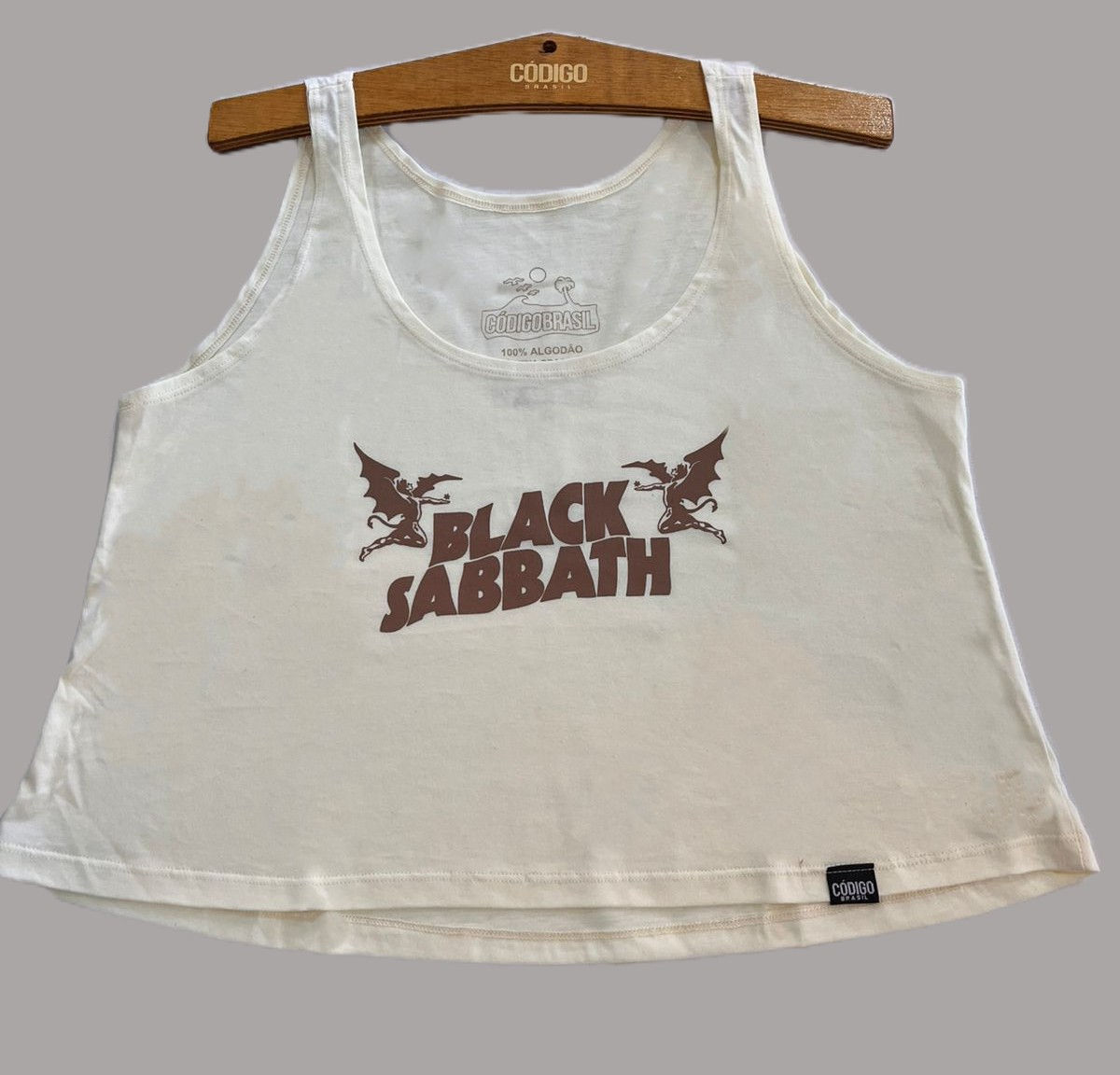 CROPPED BLACK SABBATH