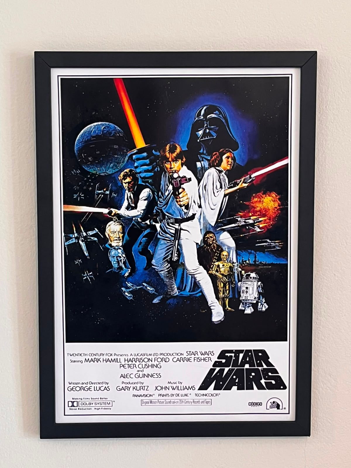QUADRO STAR WARS POSTER