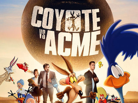 looney tunes, coyote vs acme, will forte, wile e. coyote. cartoon characters