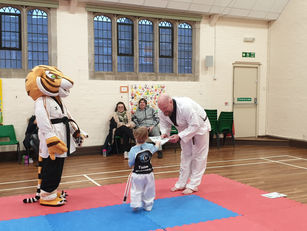 FANG attends the Tiny Tigers Grading