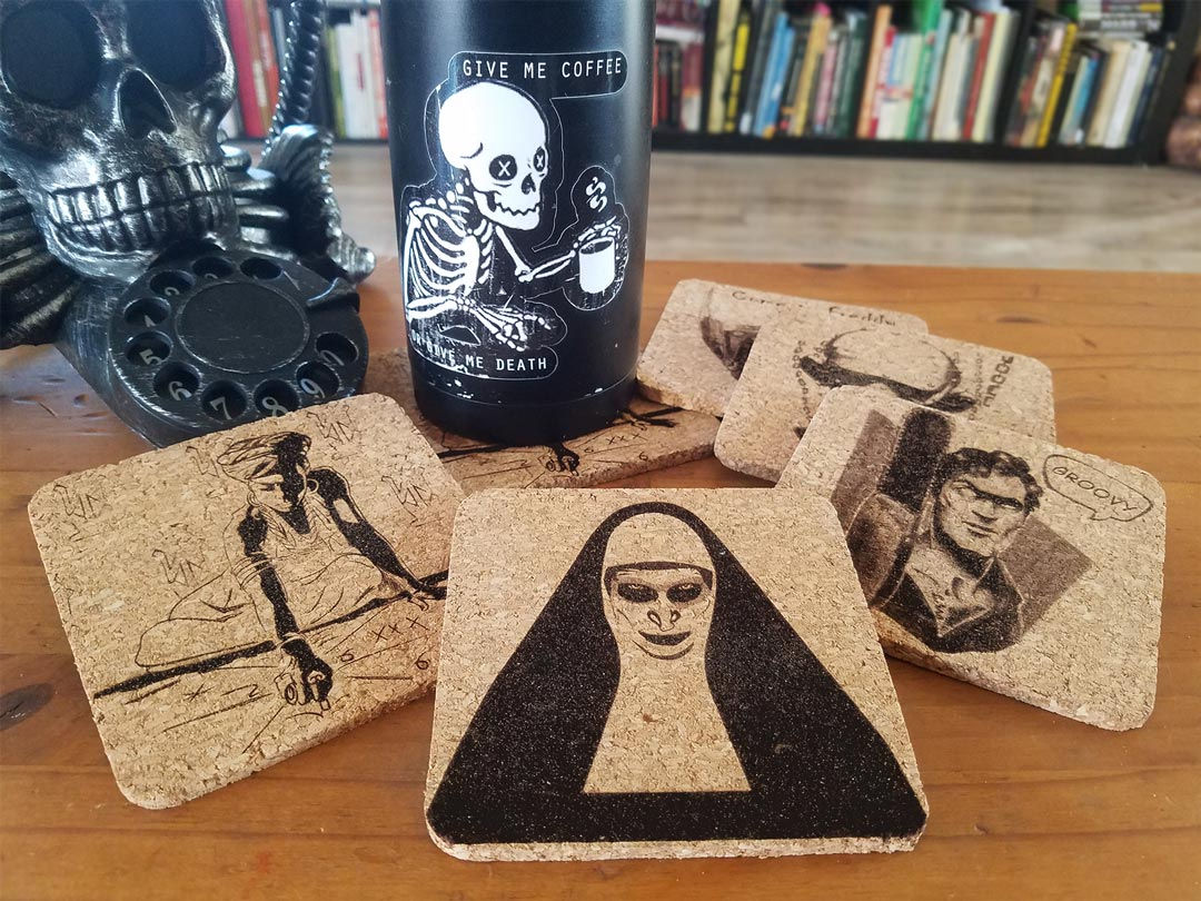 Creepy Coasters: Horror - Set of Eight