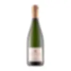 Flaschenbild vom Blanc de Blanc Brut vom Weingut Franz Keller Schwarzer Adler vor weissem Hintergrund.