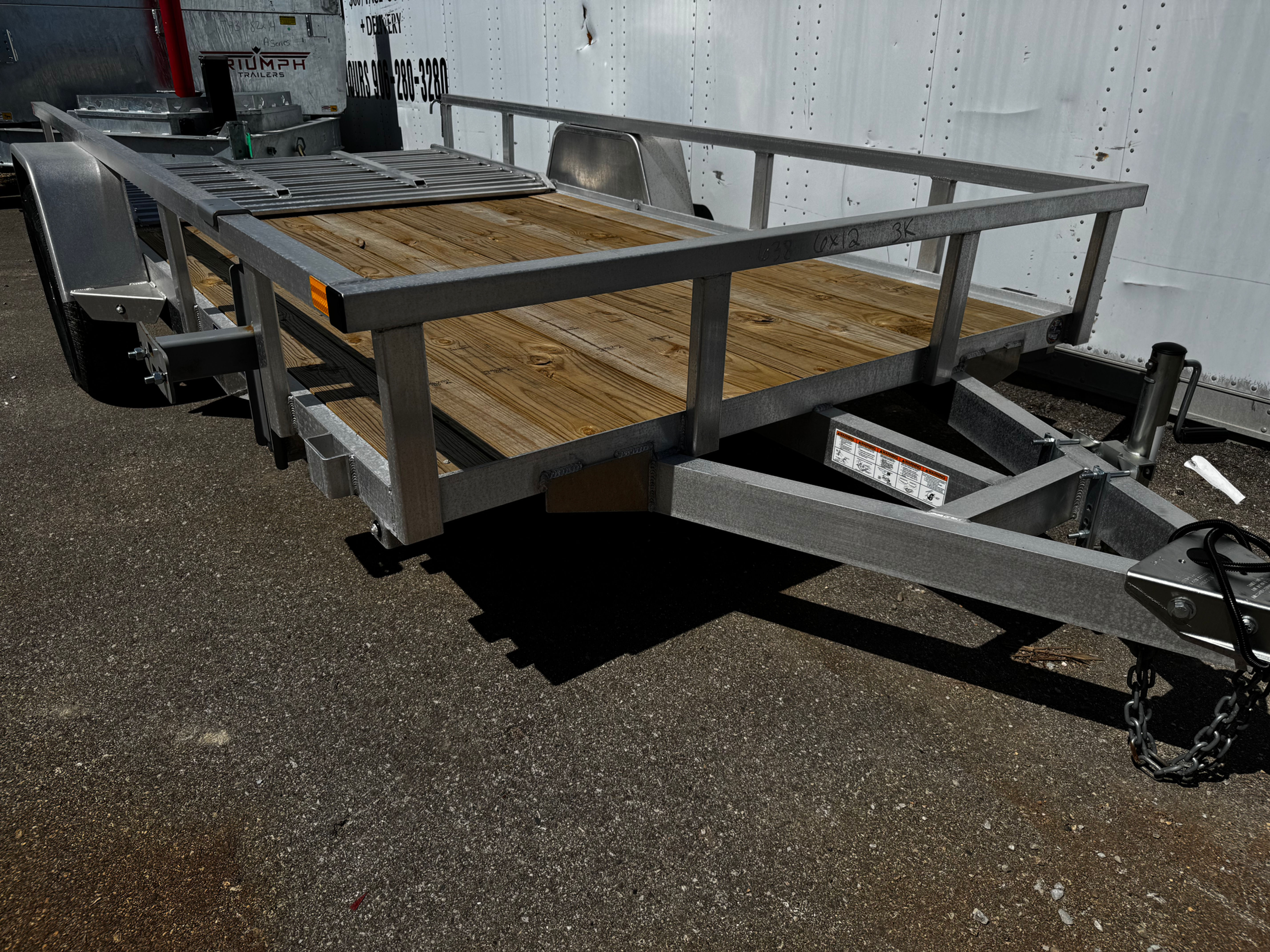 638- 6X12 ALUMINUM TUBE TOP