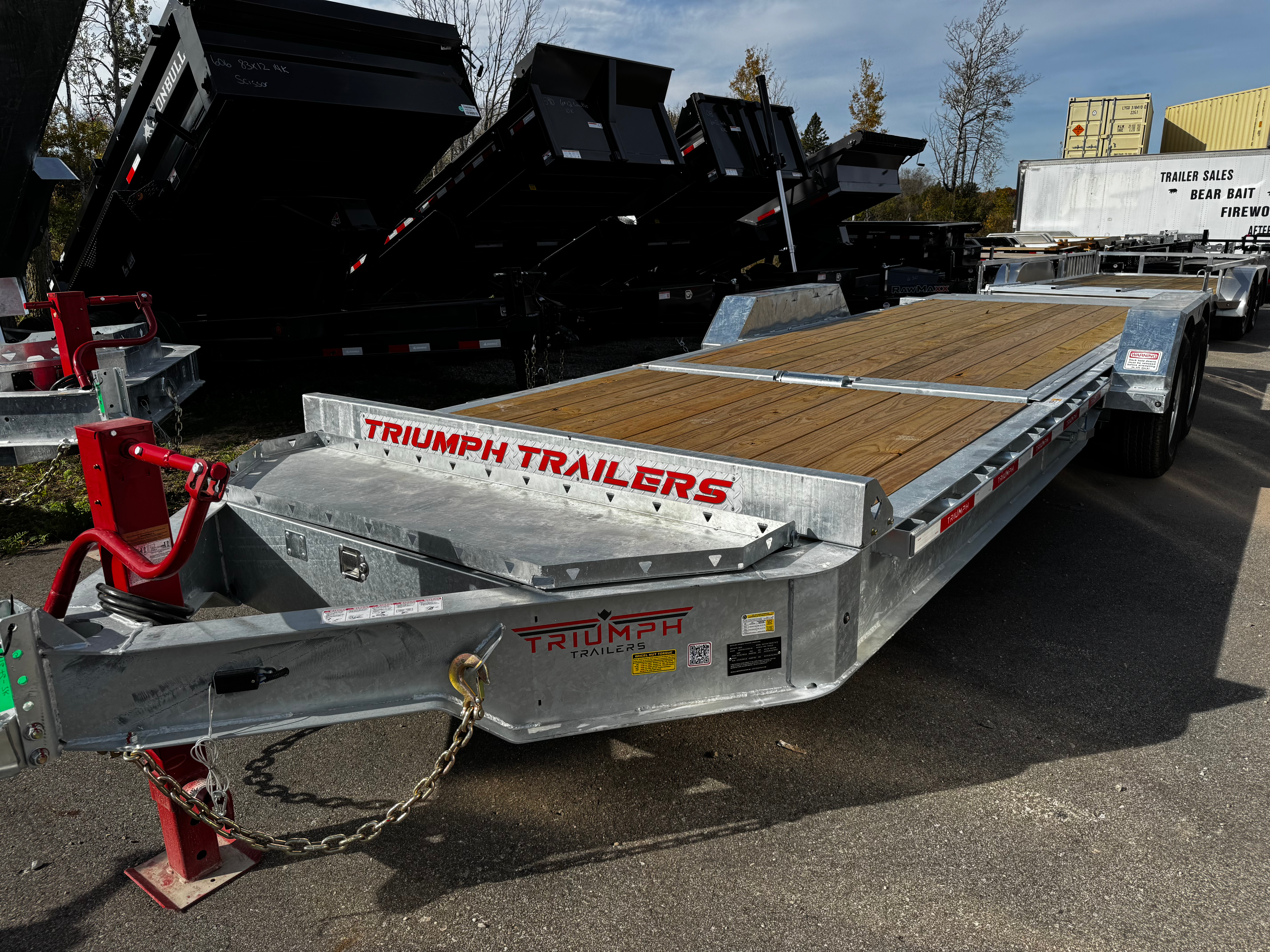 651 82"X6+16 GALVANIZED GRAVITY TILT