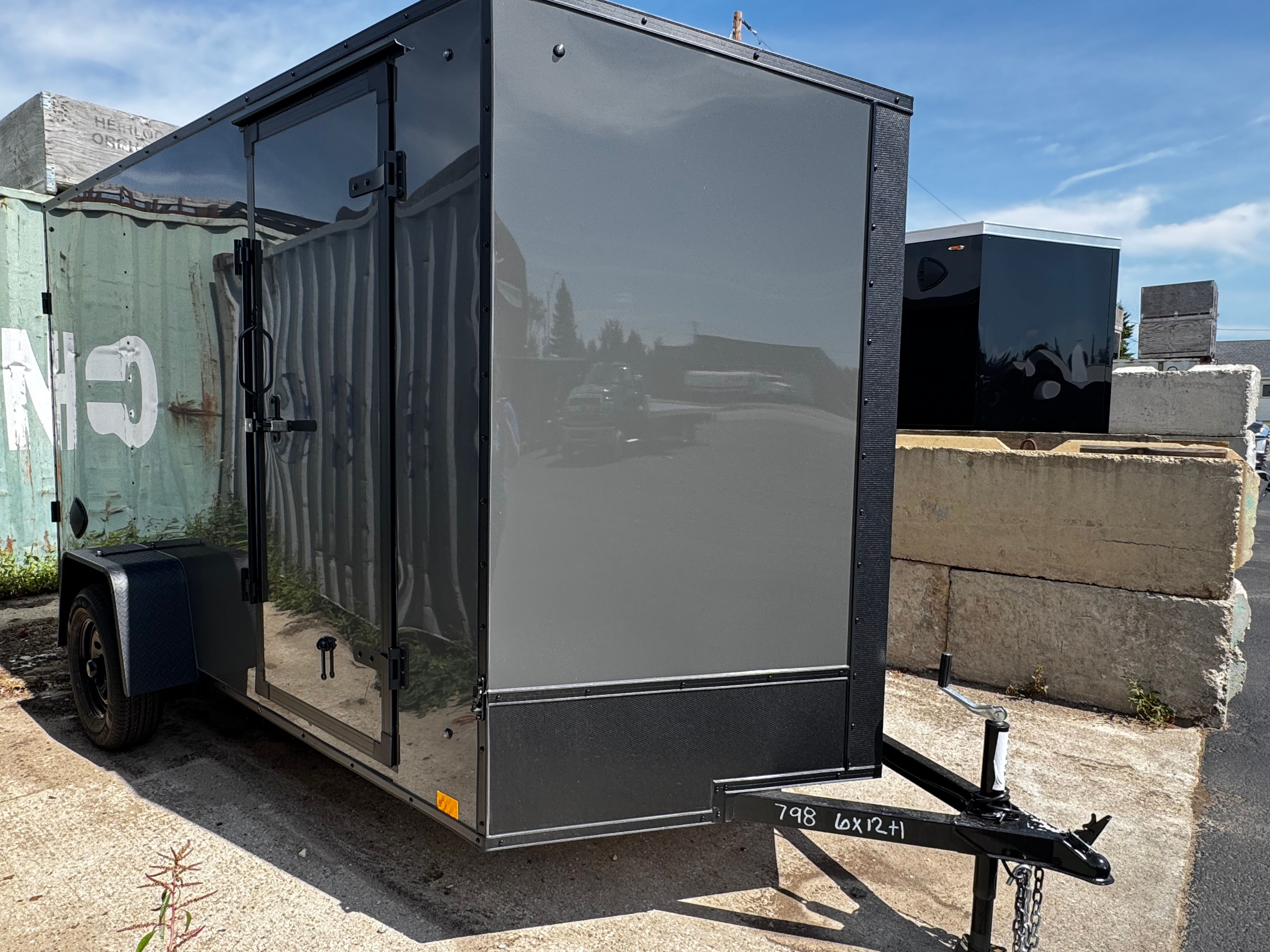 798 2027 Discovery Rover ET 6x12+1.5 Steel Enclosed Trailer