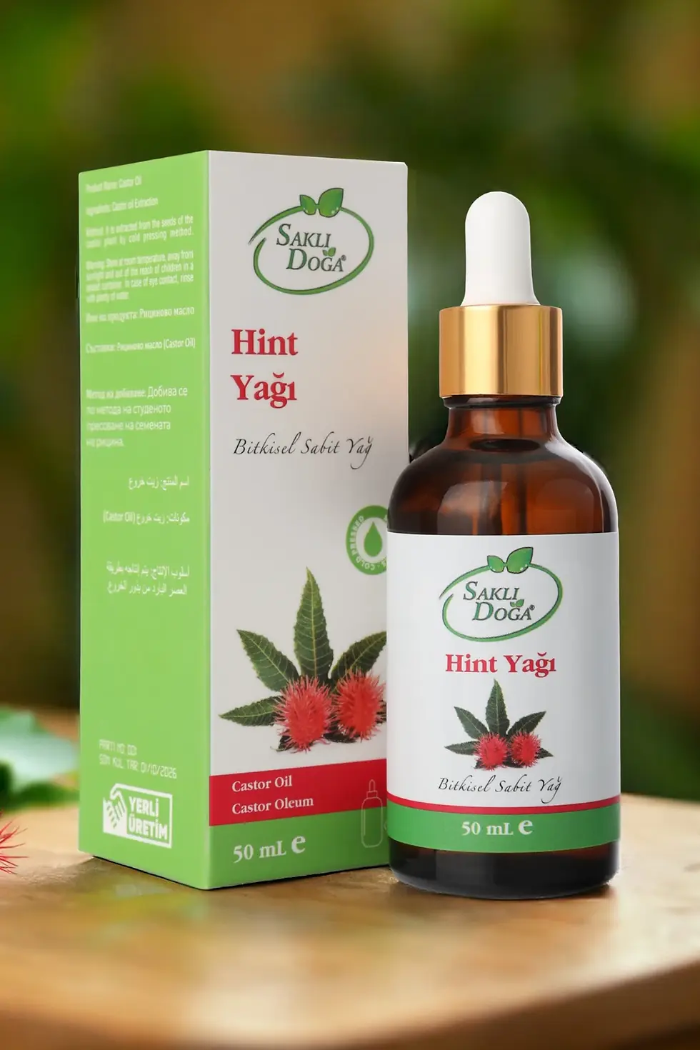 Küçük resim: SAKLI DOĞA %100 Saf ve Doğal Hint Yağı 50ml