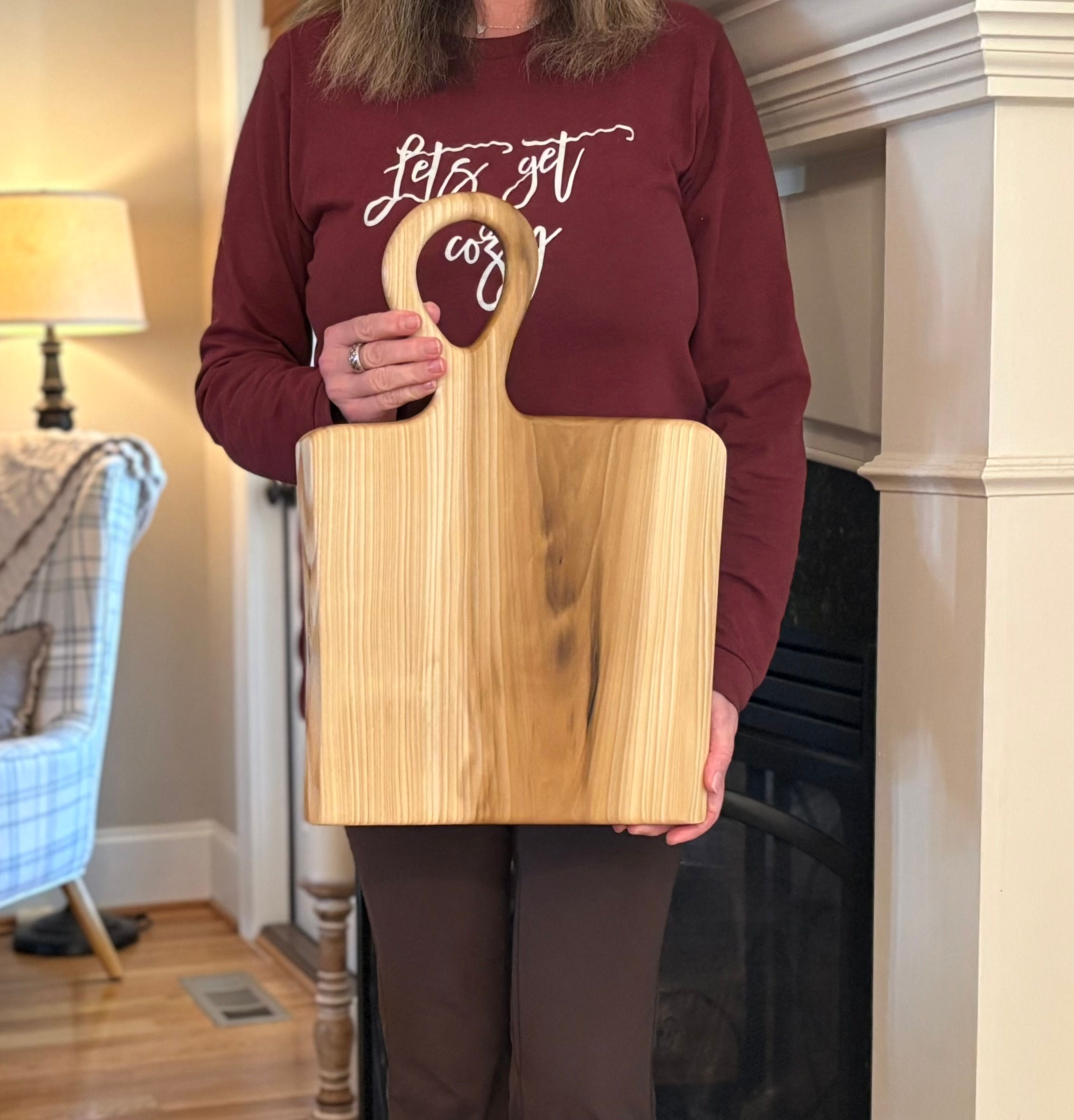 Medium Poplar Charcuterie Board