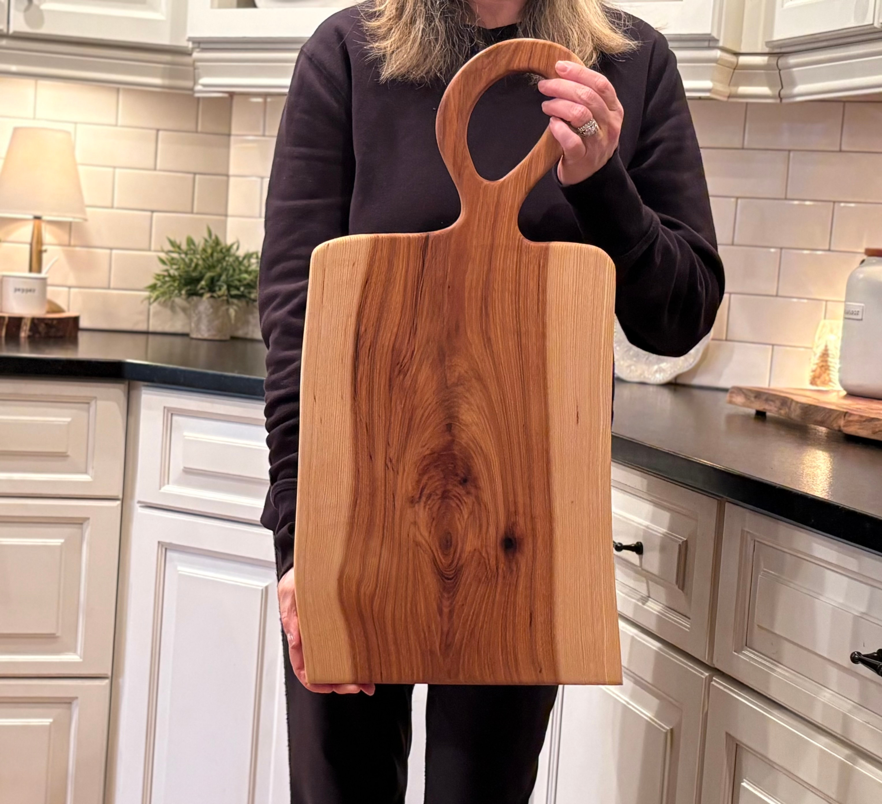 Large Hickory Charcuterie Board