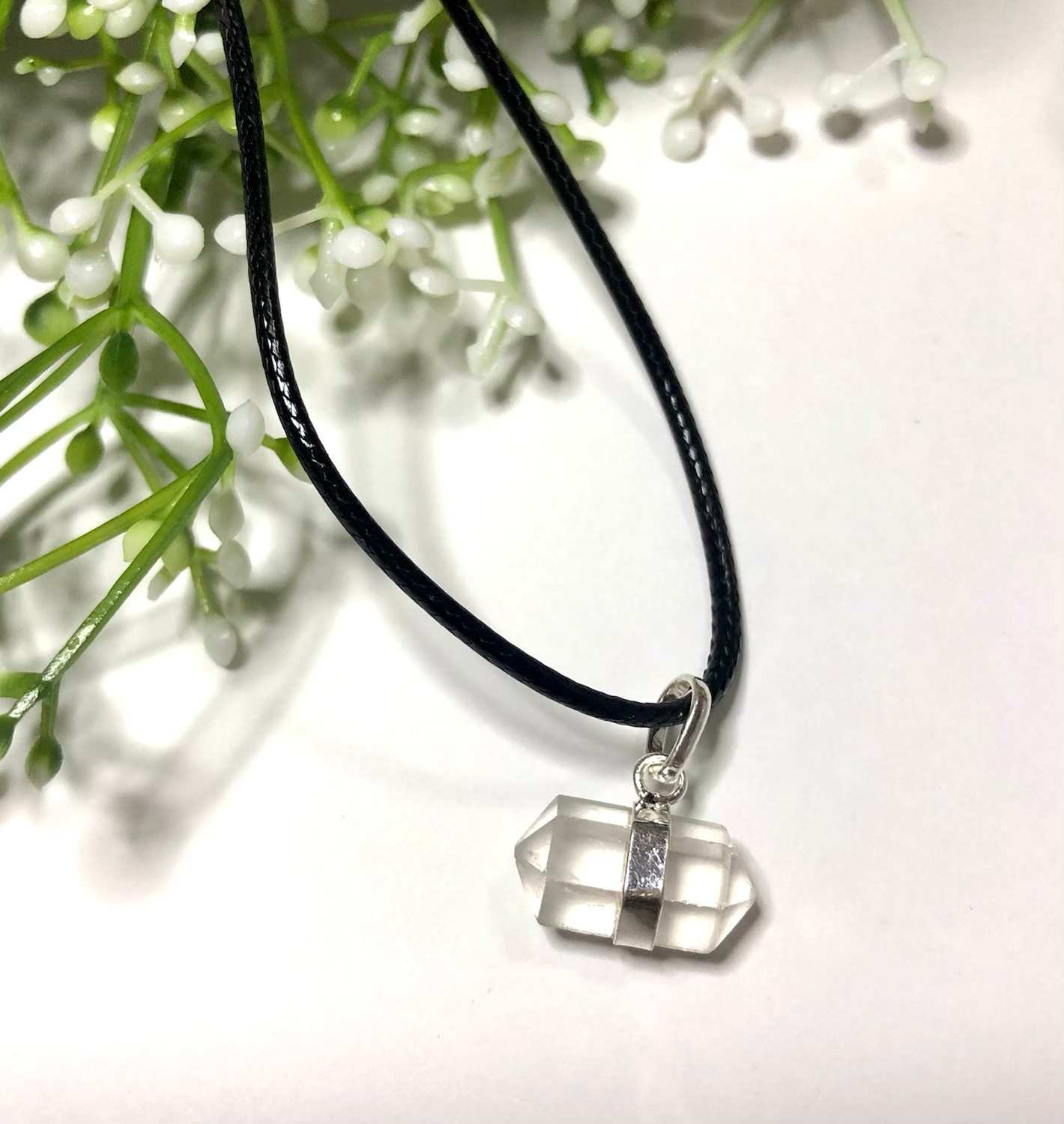 Colar Biterminado Cristal