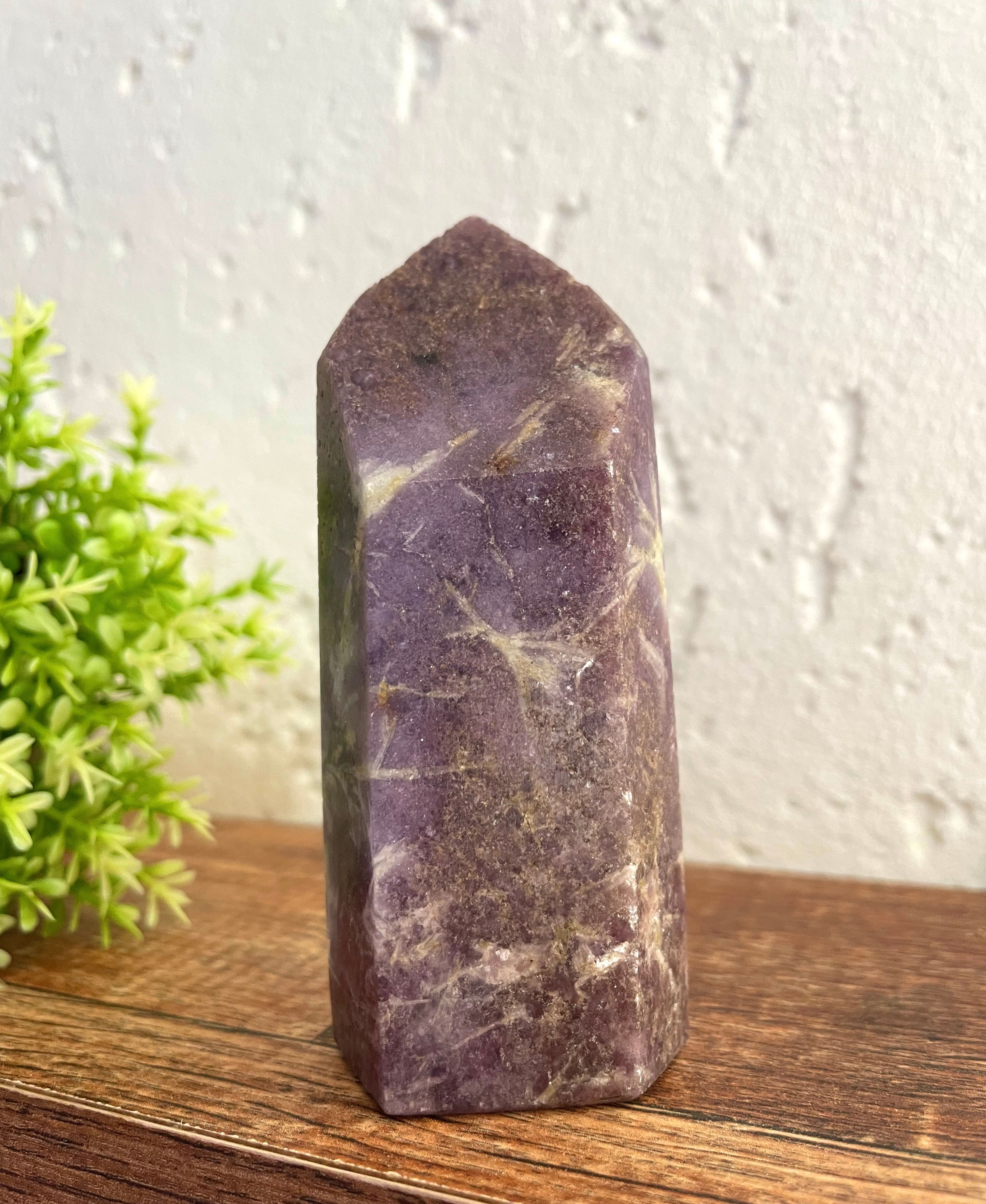 Ponta Lepidolita 172g