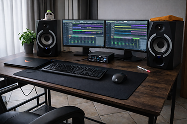 Stazione audio professionale in home studio.png