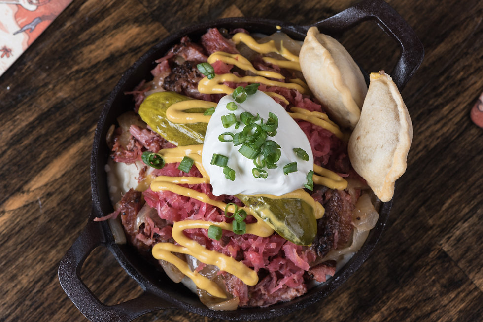 Toronto and Hamilton Quick Service Restaurant Loaded Pierogi