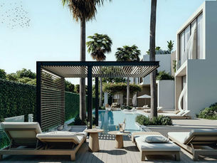 Off-plan render of an Altissima villa in Al Barar