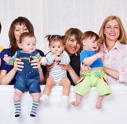 Mütter und Babys