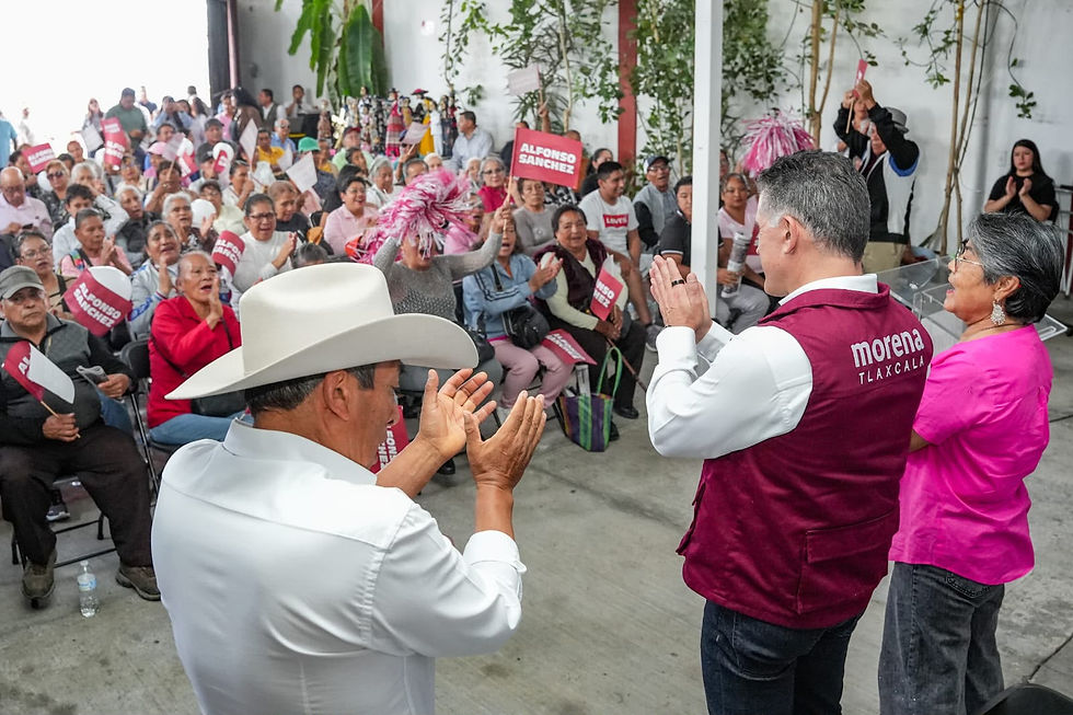 #GraphosCc #Tlx #Noticias | Invaluable labor de quienes construyeron Tlaxcala: Alfonso Sánchez; suma el respaldo de adultos mayores