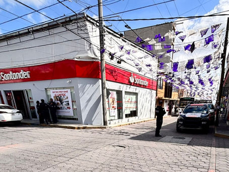 #GraphosCc #Tlx #Noticias #Municipios #SPM | Investigan posible complicidad en asalto en banco de San Pablo del Monte