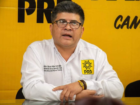 #AIGCcTlx | PRD mantendrá en 2023 postura crítica ante yerros en el Gobierno Estatal