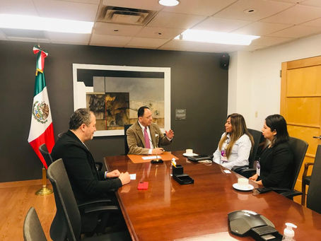 #AIGCcTlx | ACUERDAN COOPERACIÓN GOBIERNO DE TLAXCALA Y CONSULADO DE NUEVA YORK