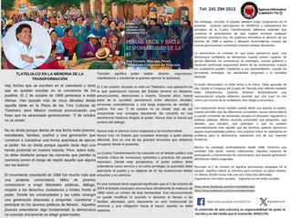 #GraphosCc #Tlx #Noticias #BarradeOpinión #Columna #Pensar, decir y hacer: responsabilidad de la 4T | Tlatelolco en la memoria de la transformación. Por Vicente Morales Pérez by #AIGCcTlx