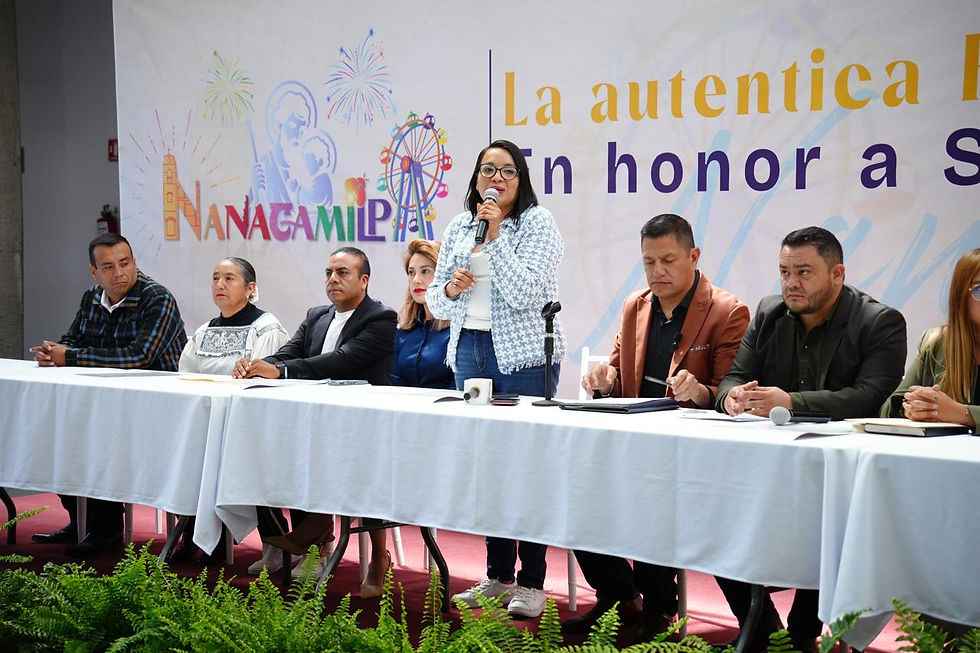 #GraphosCc #Tlx #Noticias | Acompaña Laura Yamili Flores presentación de la Feria de Nanacamilpa en el Congreso