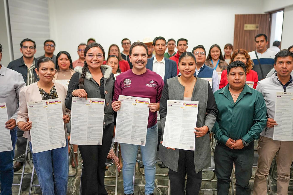 #GraphosCc #Tlx #Noticias | Hoy concluye el registro para participar en el XV Parlamento Juvenil: Emilio De la Peña
