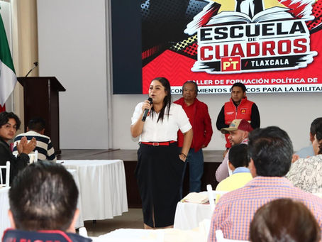 #GraphosCc #Tlx #Noticias | EL PT TLAXCALA IMPULSA LA FORMACIÓN POLÍTICA CON TALLER DE ESCUELA DE CUADROS