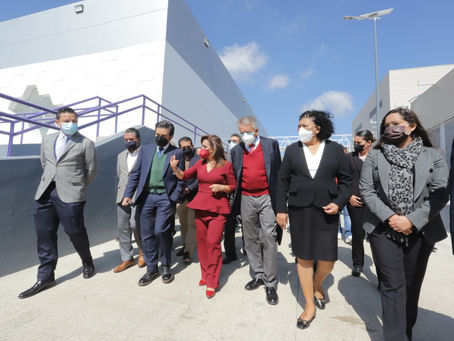 #AIGCcTlx | VERIFICA LORENA CUÉLLAR LA PUESTA EN MARCHA DEL COMPLEJO DE ATENCIÓN ESPECIALIZADA