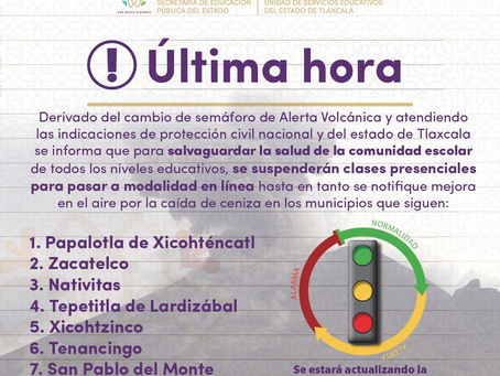 #GraphosCc #Tlx #Noticias | SEPE–USET ANUNCIÓ QUE TLAXCALA CONTINUARÁ CON CLASES PRESENCIALES
