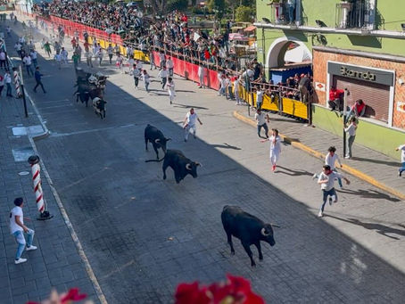 #GraphosCc #Tlx #Noticias #Municipios #Huamantla | LA ADRENALINA DEL ENCIERRO ESTILO PAMPLONA ENCENDIÓ LAS EMOCIONES EN HUAMANTLA