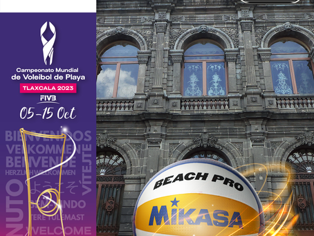 #GraphosCc #Tlx #MktDigitalGCc | 🏐 ¡Estamos a 67 días del Campeonato Mundial de Voleibol de Playa
