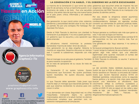 #GraphosCc #Tlx #Noticias #BarradeOpinión #Columna #TlaxcalaenAcción. | La Generación Z ya habló… y el Gobierno no la está escuchando. Por Ángelo Gutiérrez Hernández by #AIGCcTlx